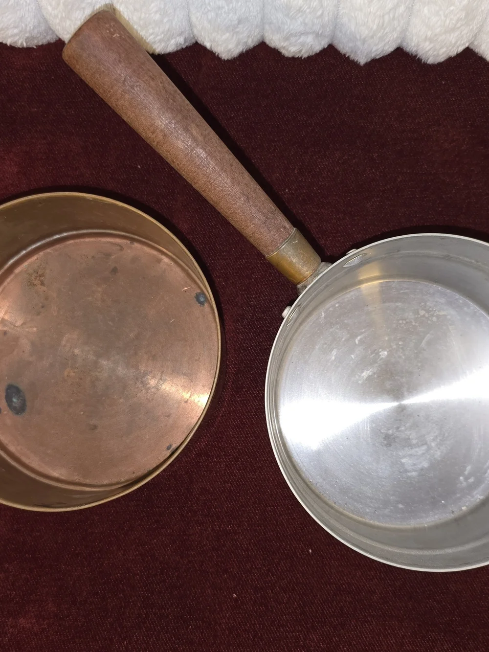 Vintage MCM Ernest Sohn for Orenson Copper Double Boiler Chafing Dish Set